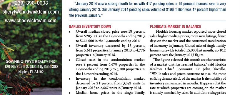 March 2014 Newsletter